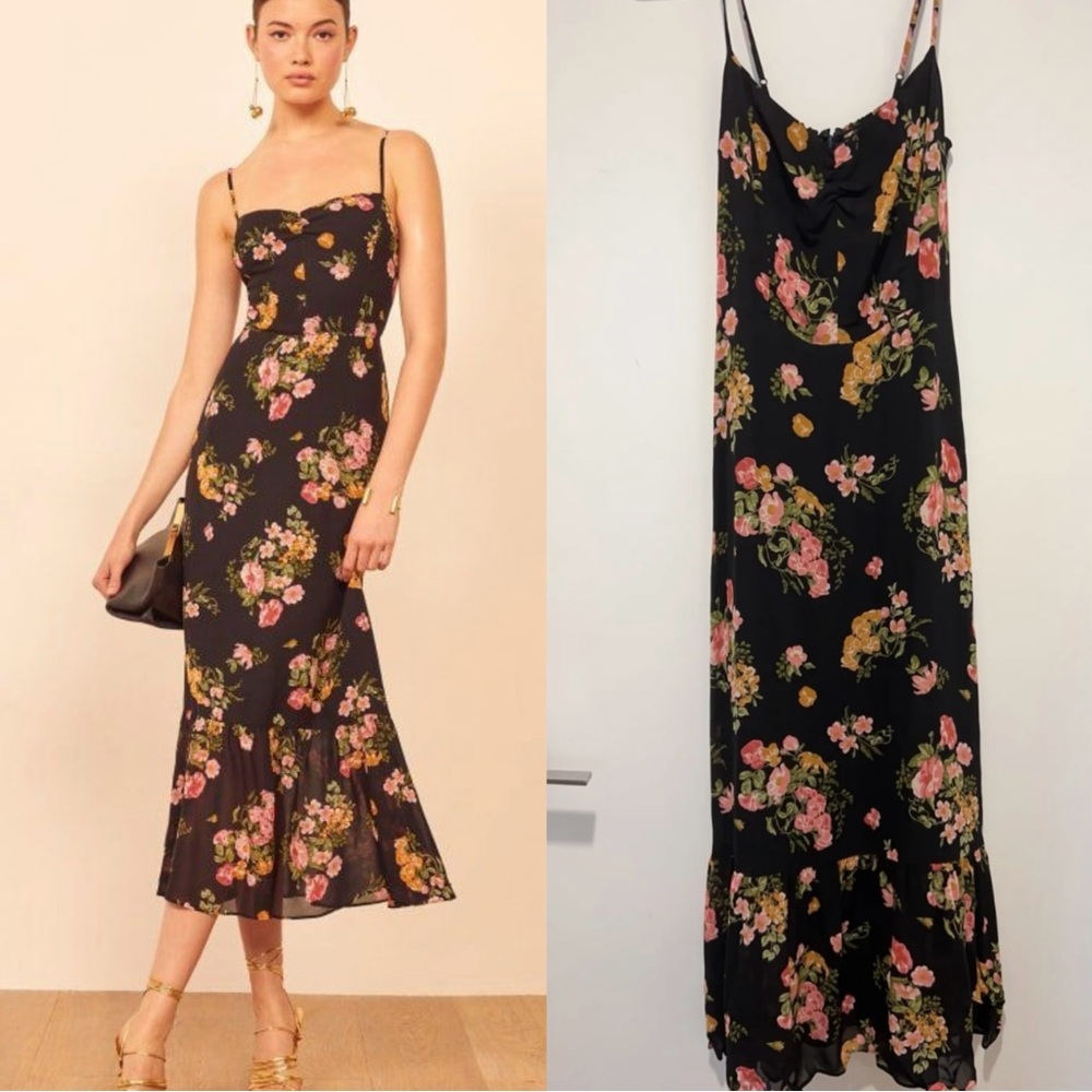 BNWT Reformation Emersyn MIDI Dress US4